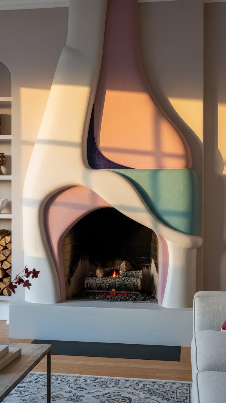 11. Sculptural Plaster Forms for an Artistic Touch