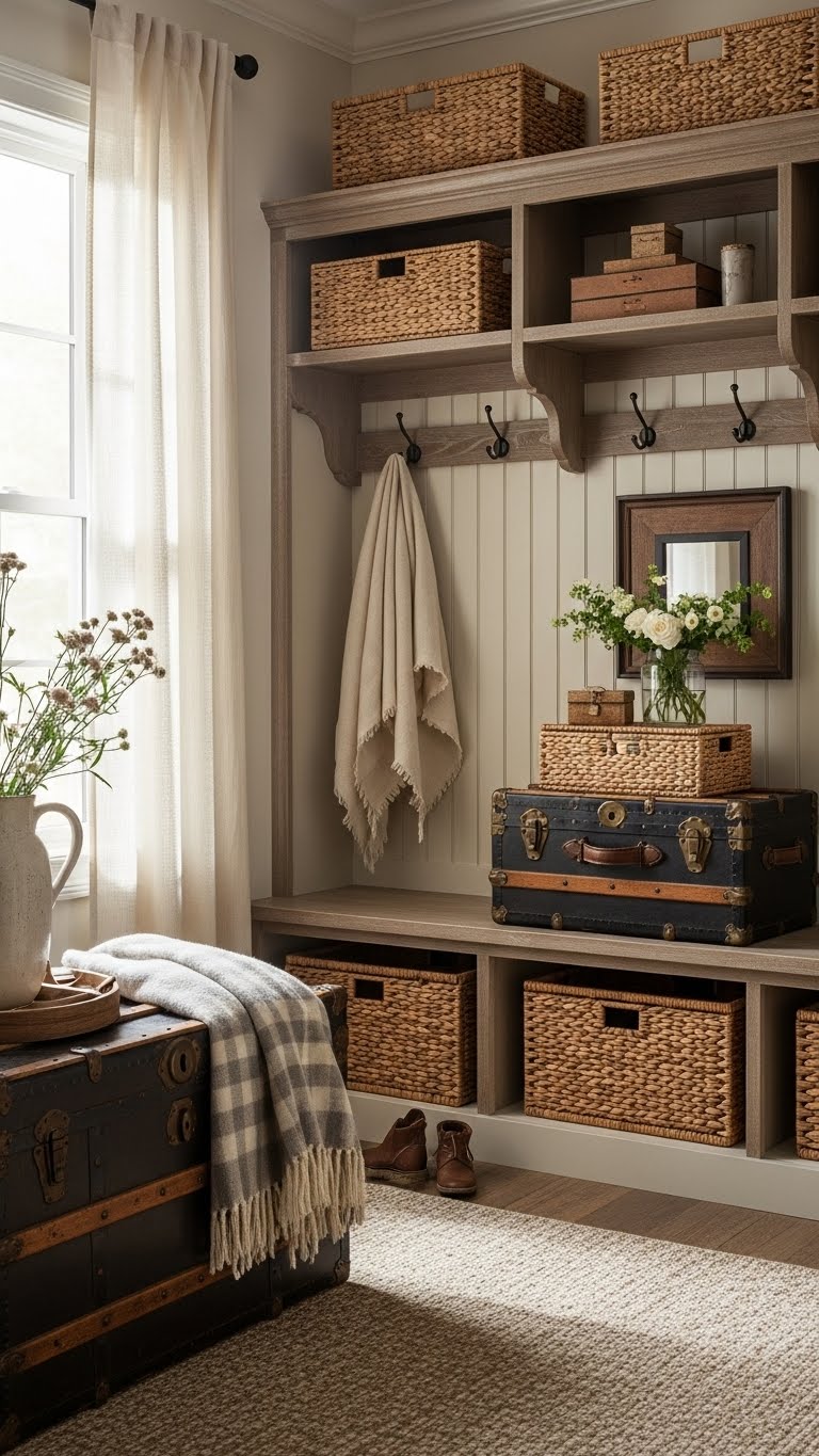 17. Vintage Storage Solutions for a Clutter-Free Space