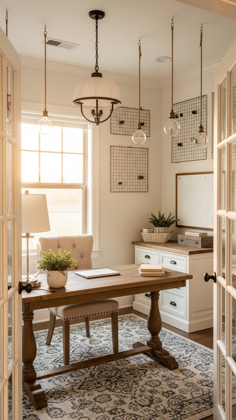 3. Functional Farmhouse Flair